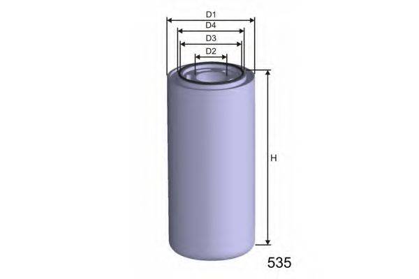 Фильтр масляный Z144 MISFAT