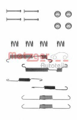 Комплектующие, тормозная колодка 105-0770 METZGER