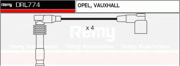 DRL774 REMY Комплект проводов зажигания DRL774 REMY