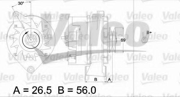 Генератор 436321 VALEO