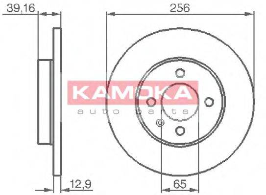 Тормозной диск 103410 KAMOKA