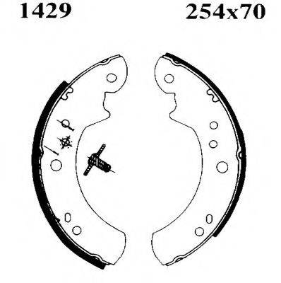 Комлект тормозных накладок H 24 023 BREMBO