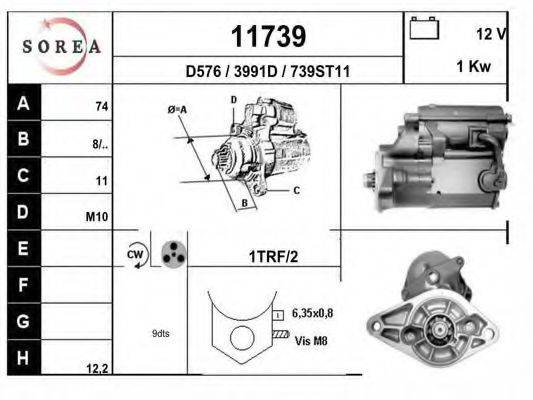 Стартер 11739 EAI