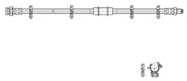 Тормозной шланг 517062 CEF