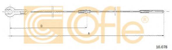 Тросик газа 10.078 COFLE