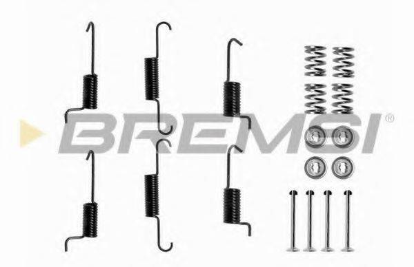 Комплектующие, тормозная колодка SK0823 BREMSI