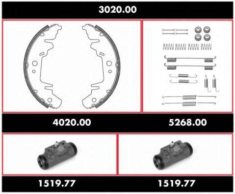 Комплект тормозных колодок H 11 001 BREMBO