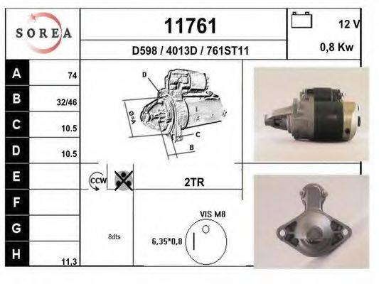 Стартер 11761 EAI