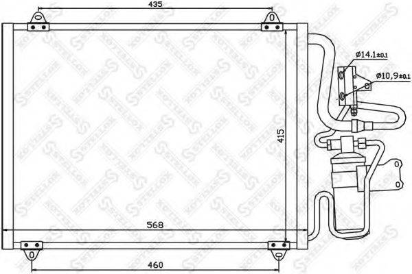 Конденсатор 10-45397-SX STELLOX