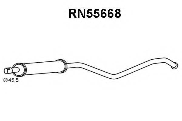 Предглушитель выхлопных газов RN55668 VENEPORTE