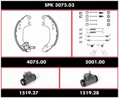 Комплект тормозов SPK 3075.03 WOKING