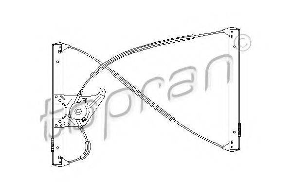 Подъемное устройство для окон 111 698 TOPRAN