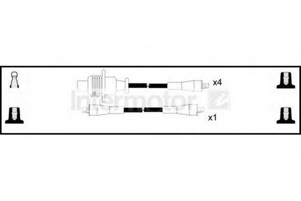 Комплект проводов зажигания 76029 STANDARD