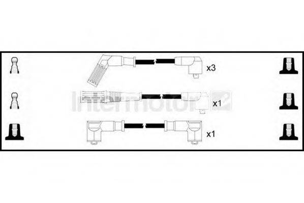 Комплект проводов зажигания 76255 STANDARD