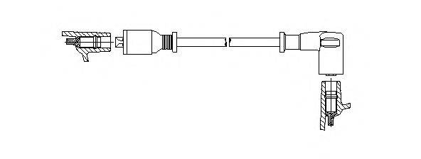 Провод зажигания 729/27 BREMI