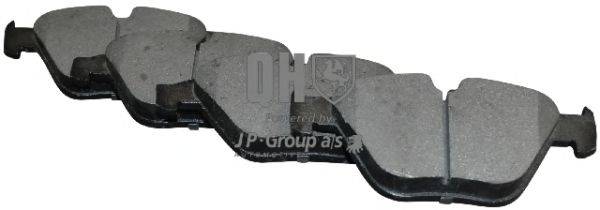 Комплект тормозных колодок, дисковый тормоз 1463601419 JP GROUP