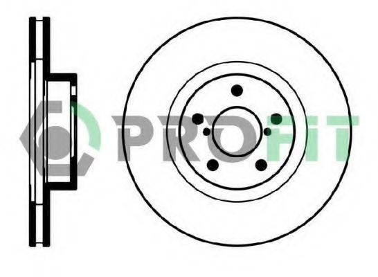 Тормозной диск 5010-0679 PROFIT
