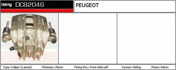 DC82046 REMY Тормозной суппорт DC82046 REMY