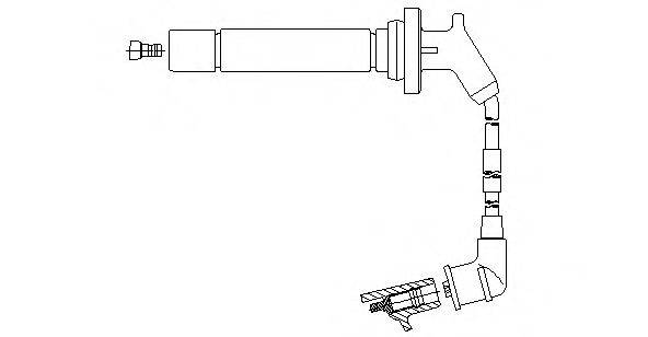 Провод зажигания 776E44 BREMI
