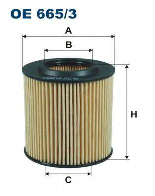 Фильтр масляный OE665/3 FILTRON