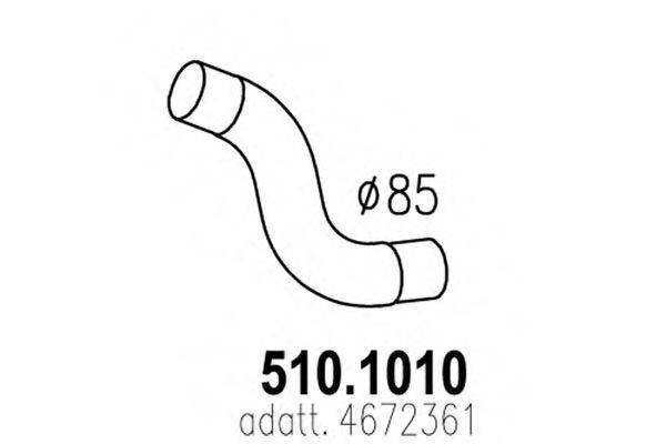 Трубка 510.1010 ASSO