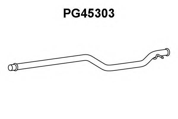 Труба выхлопного газа PG45303 VENEPORTE