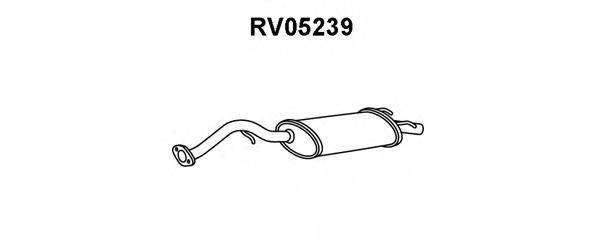 Глушитель выхлопных газов конечный RV05239 VENEPORTE
