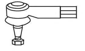Наконечник поперечной рулевой тяги