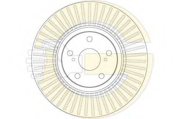 Тормозной диск 6062681 GIRLING