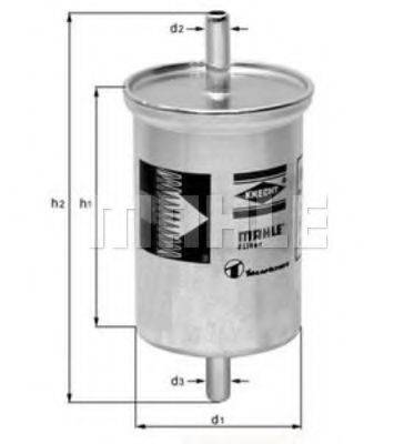 Фильтр топливный KL 2 MAHLE ORIGINAL