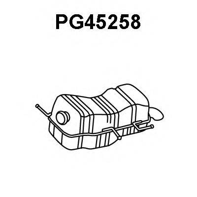 Глушитель выхлопных газов конечный PG45258 VENEPORTE