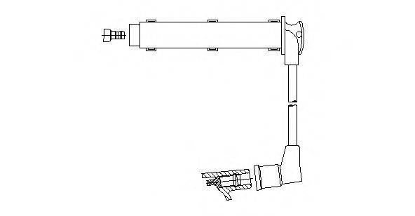 Провод зажигания 861/60 BREMI