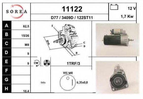 Стартер 11122 EAI