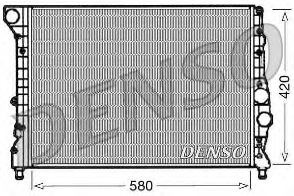 Радиатор, охлаждение двигателя DRM01001 DENSO