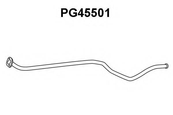 Труба выхлопного газа PG45501 VENEPORTE