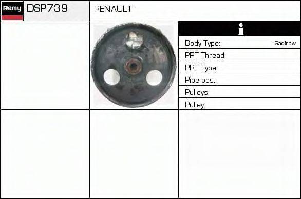 Гидравлический насос, рулевое управление DSP739 REMY