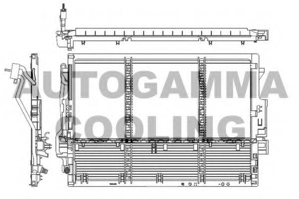 Конденсатор 107355 AUTOGAMMA