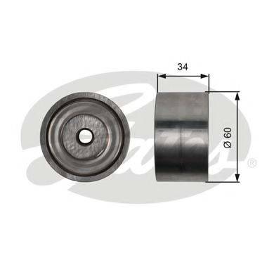 Паразитный / ведущий ролик, поликлиновой ремень T36480 GATES