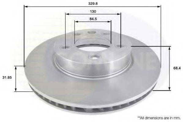 Тормозной диск ADC1475V COMLINE