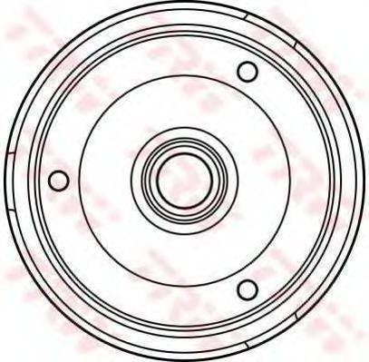 Тормозной барабан DB4119 TRW