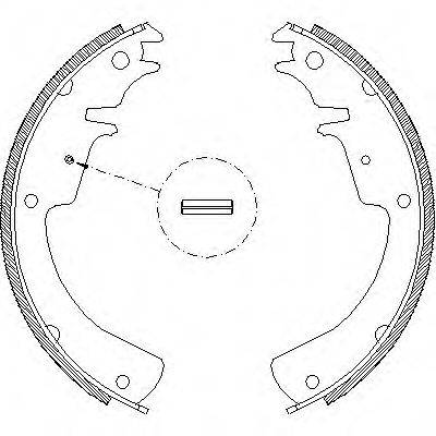 Комплект тормозных колодок 4010.01 ROADHOUSE
