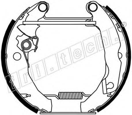 Комплект тормозных колодок 16089 fri.tech.