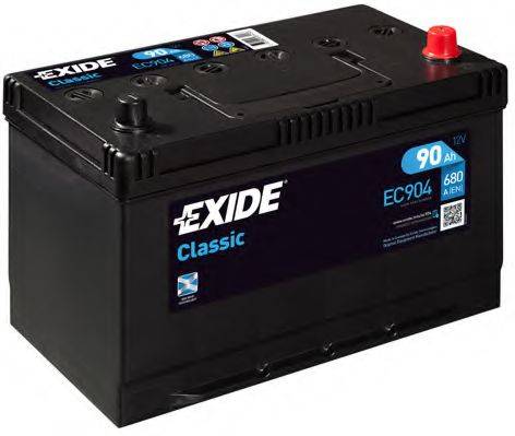 Стартерная аккумуляторная батарея EC904 EXIDE