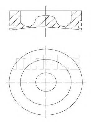 Поршень 56 14168 0 PERFECT CIRCLE