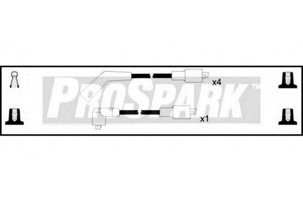 Комплект проводов зажигания OES1180 STANDARD