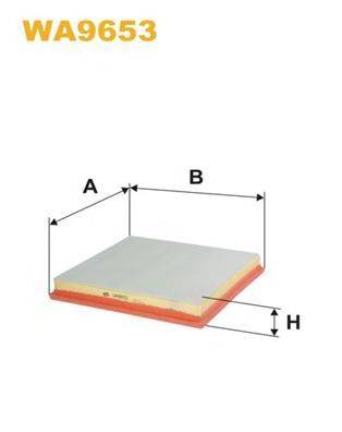 Фильтр воздушный WA9653 WIX FILTERS