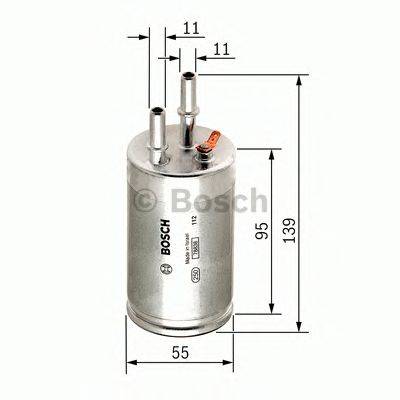 Фильтр топливный F 026 403 014 BOSCH