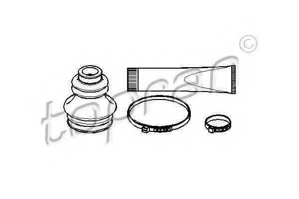 Комплект пылника, приводной вал 300 331 TOPRAN