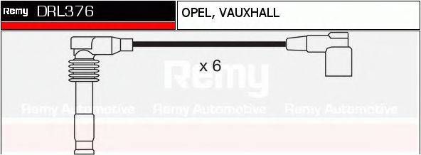 DRL376 REMY Комплект проводов зажигания DRL376 REMY