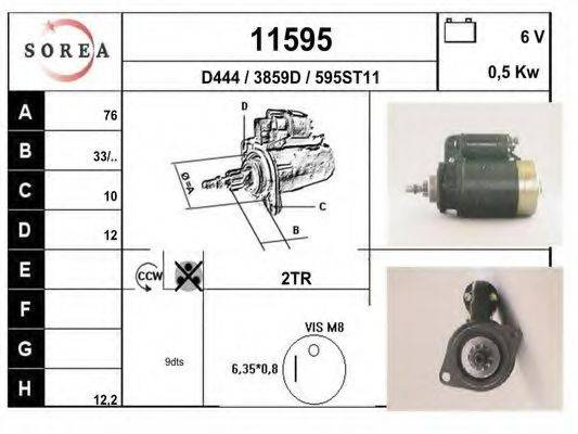 Стартер 11595 EAI